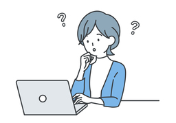 think aboutのイラスト